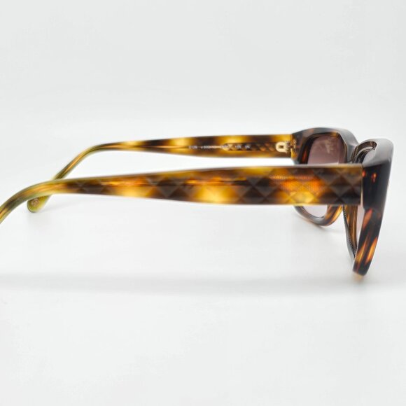 Chanel 5126 c.502/13 Tortoise Quilted Frame Brown Gradient Lens Sunglasses Italy main image 6